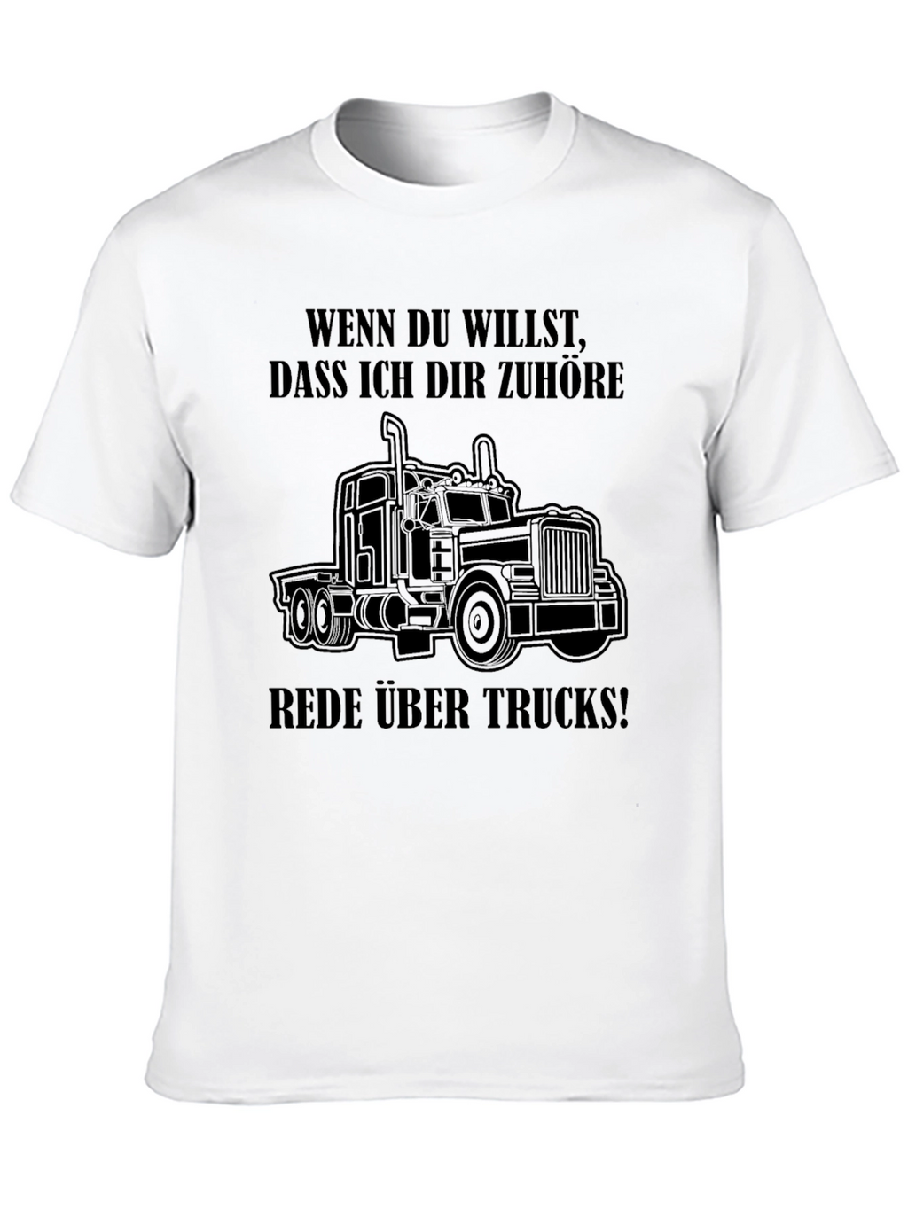 Truck Lovers Tee - German Text Design