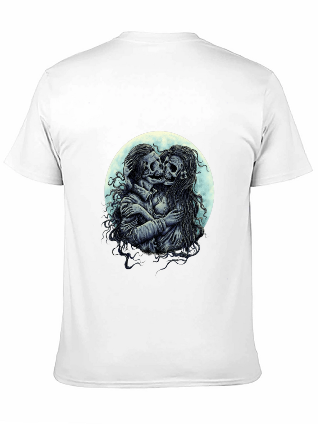 Skeleton Lovers T-Shirt - Gothic Romance Tee