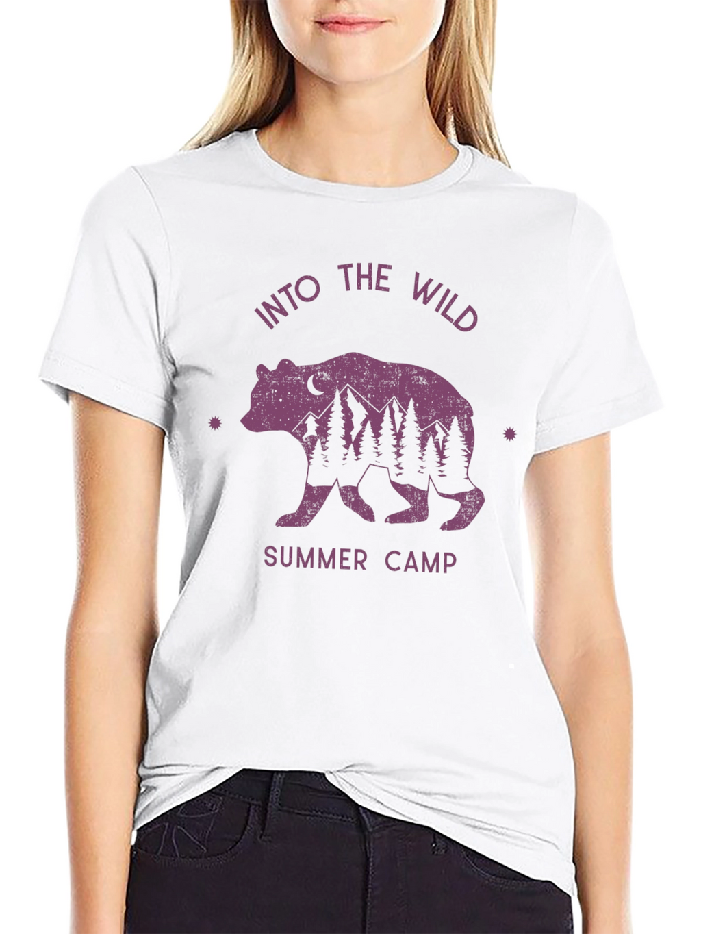 Into the Wild Bear Graphic Tee