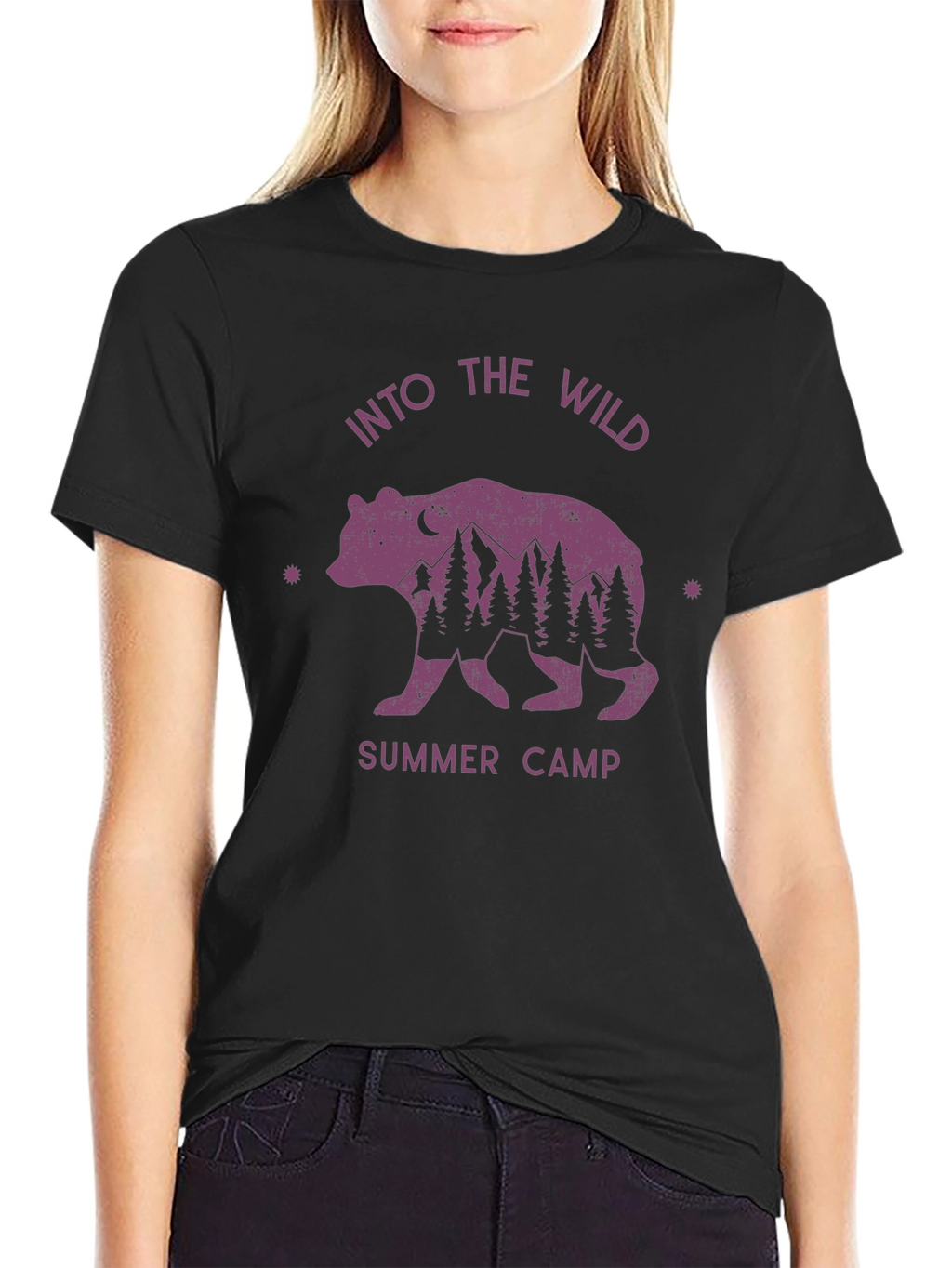 Into the Wild Bear Graphic Tee