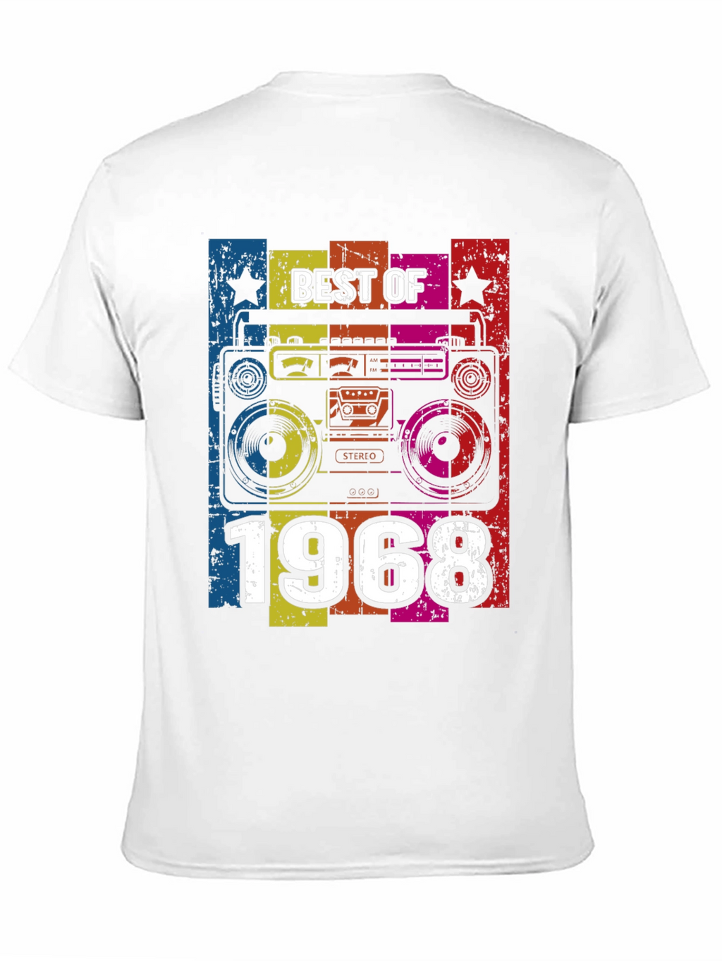 Retro Best of 1968 Boombox T-Shirt
