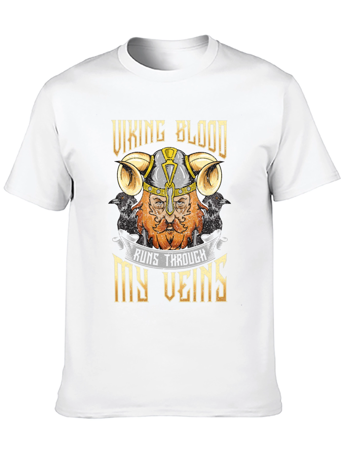 Viking Blood T-Shirt - Runs Through My Veins