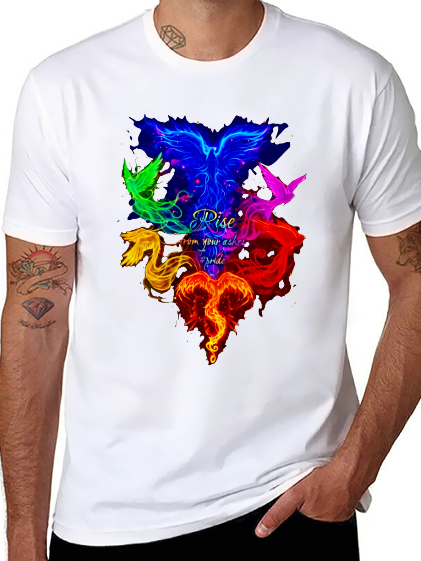 Colorful Phoenix Pride T-Shirt