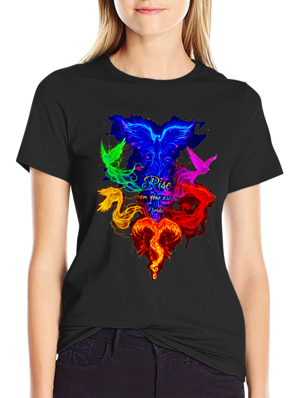 Colorful Phoenix Pride T-Shirt