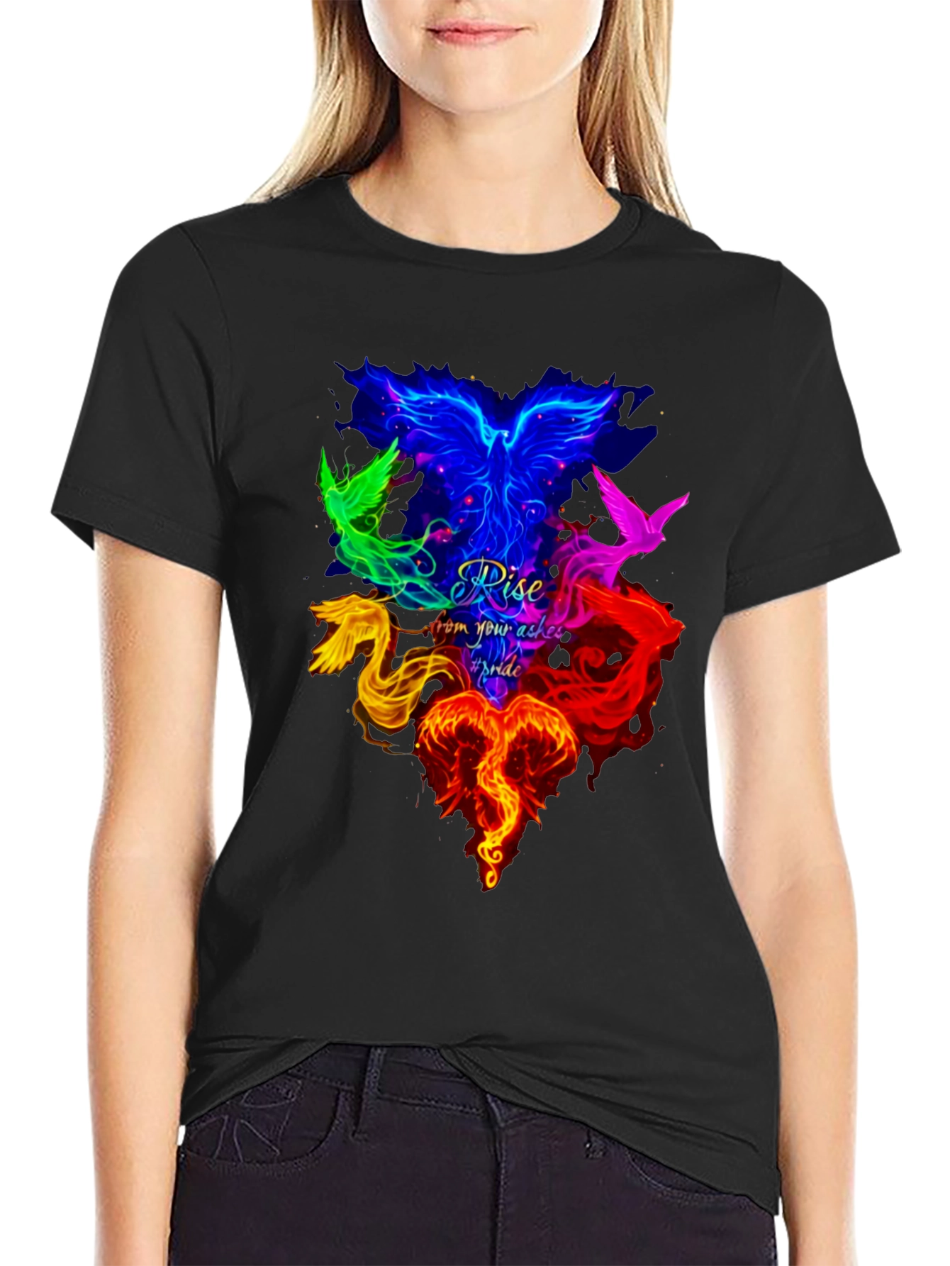 Colorful Phoenix Pride T-Shirt