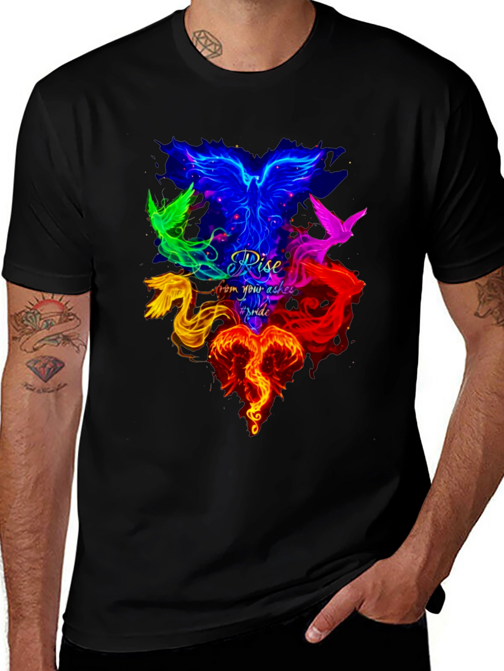 Colorful Phoenix Pride T-Shirt