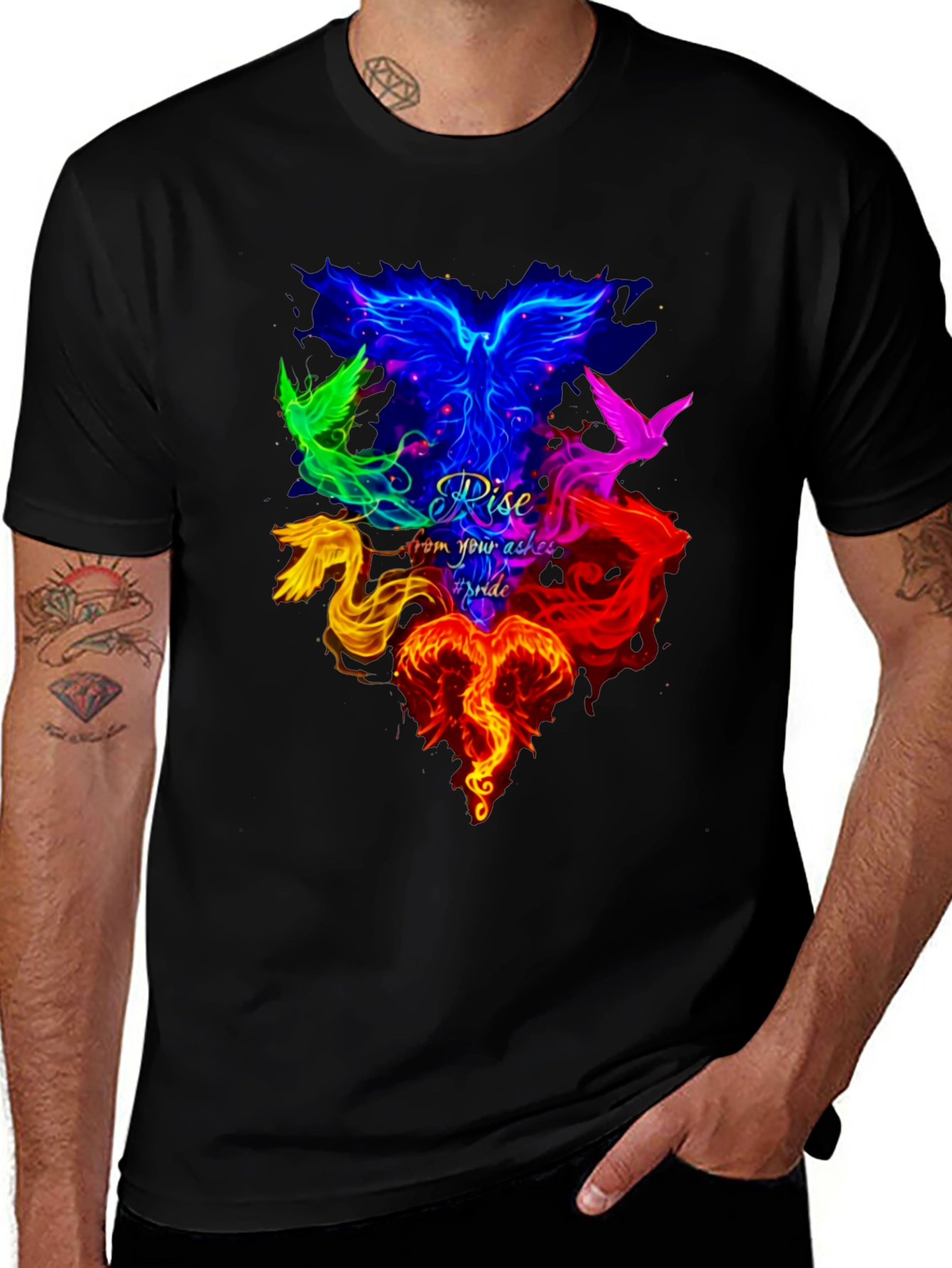 Colorful Phoenix Pride T-Shirt