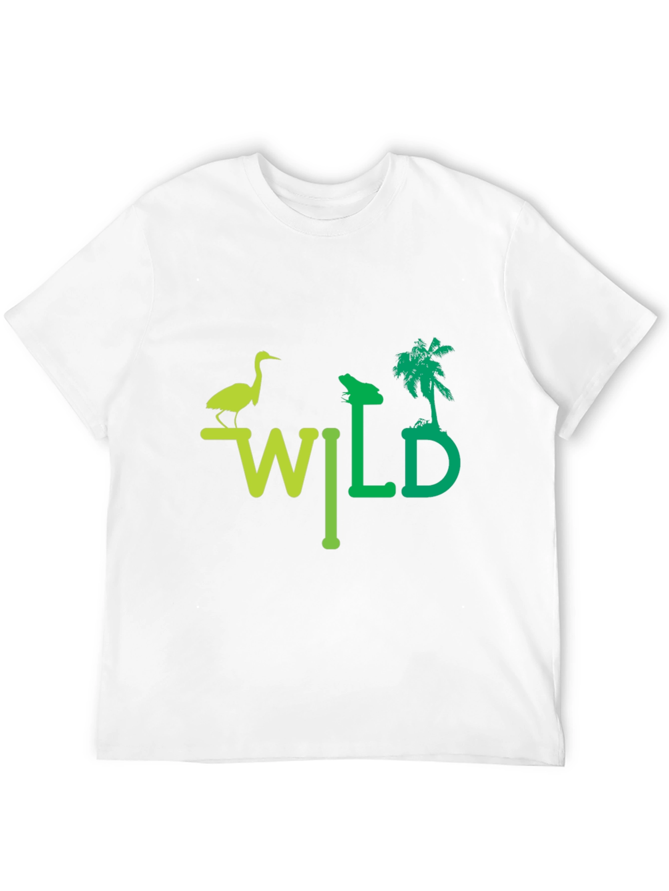 Wild Nature Graphic T-Shirt - Unisex Black Tee