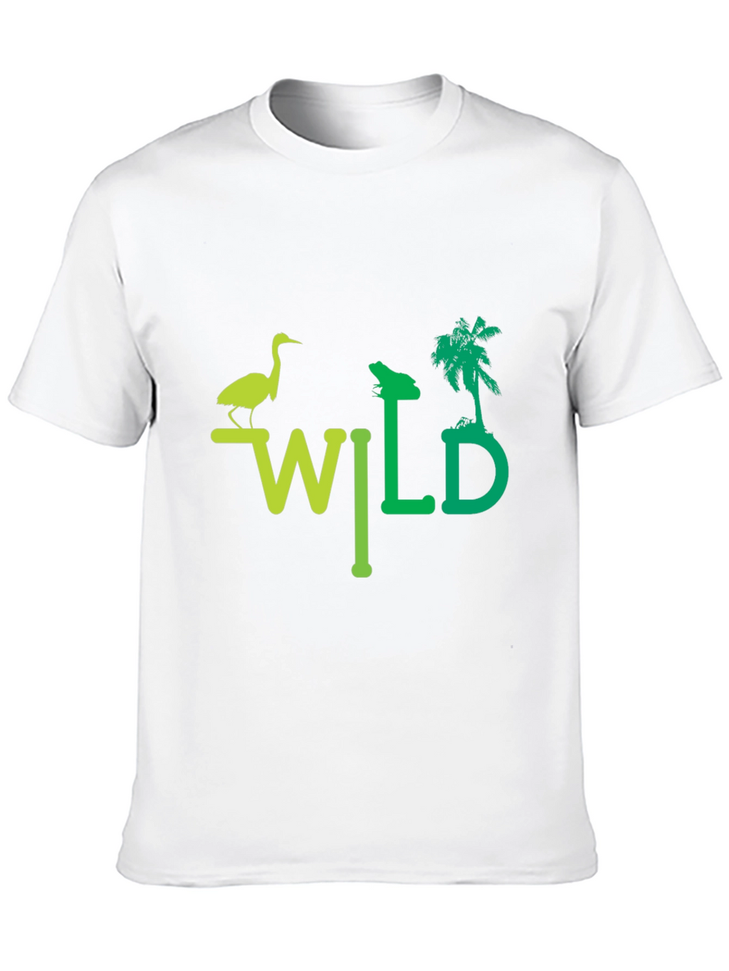 Wild Nature Graphic T-Shirt - Unisex Black Tee