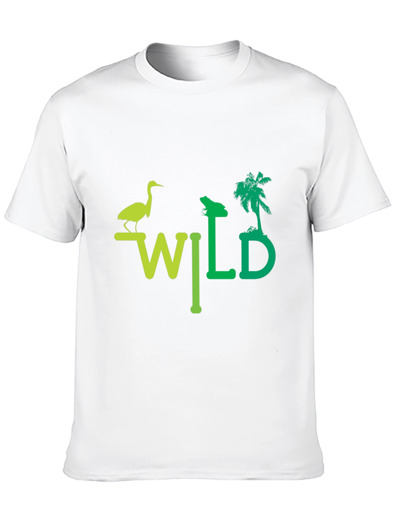 Wild Nature Graphic T-Shirt - Unisex Black Tee