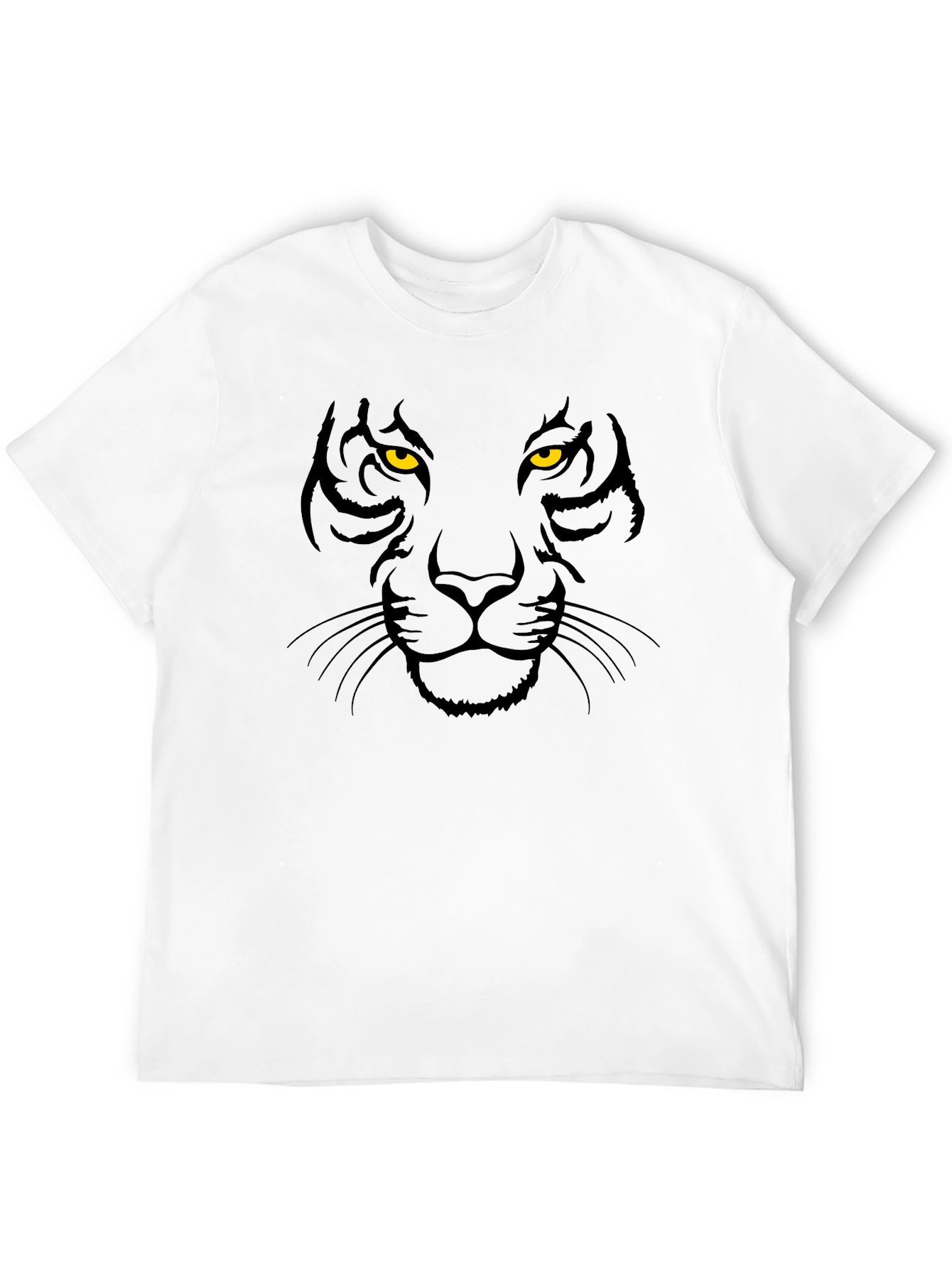 Black Panther Face Graphic Tee - Mens
