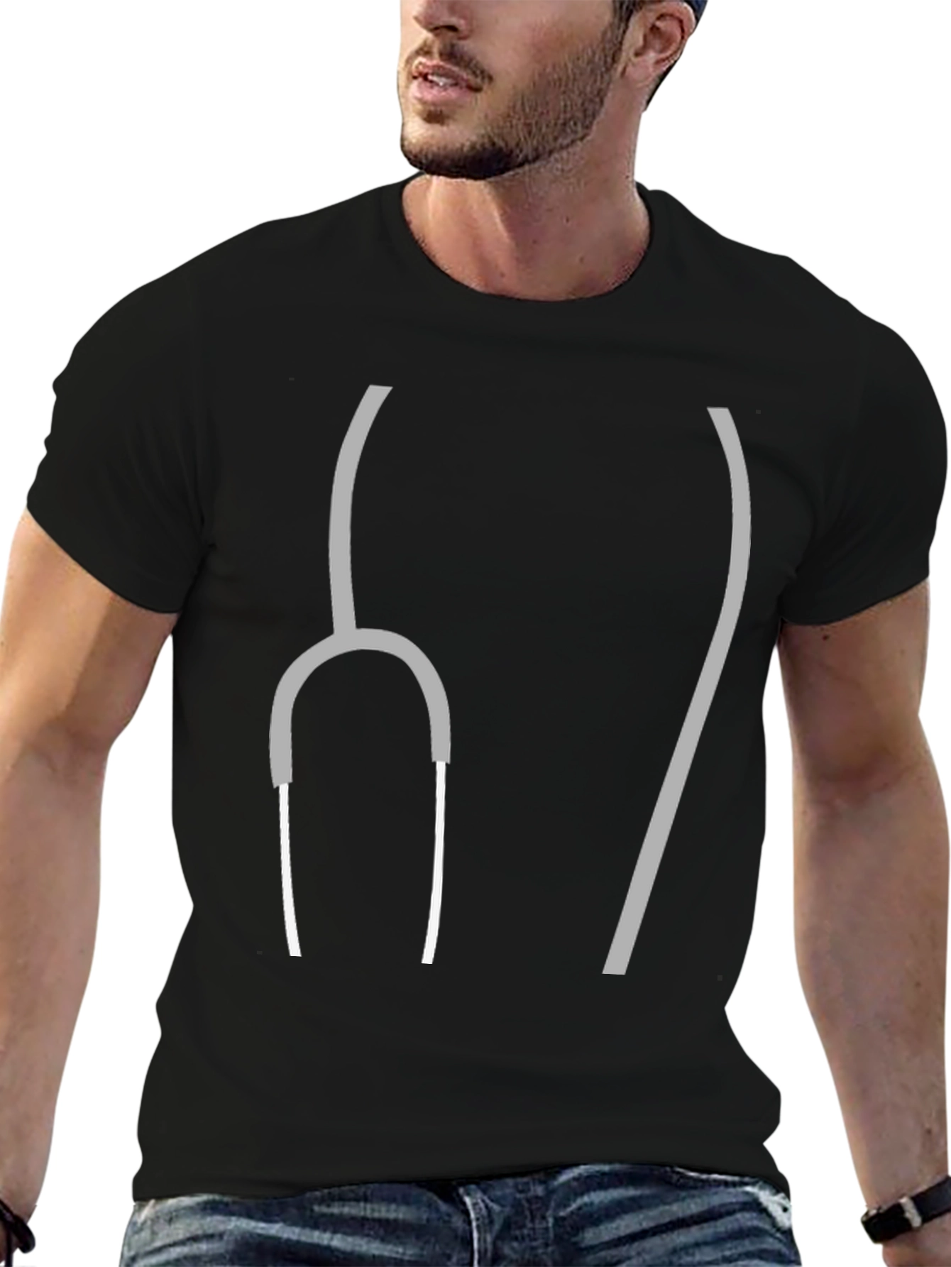 Stethoscope Graphic T-Shirt - Medical Gift