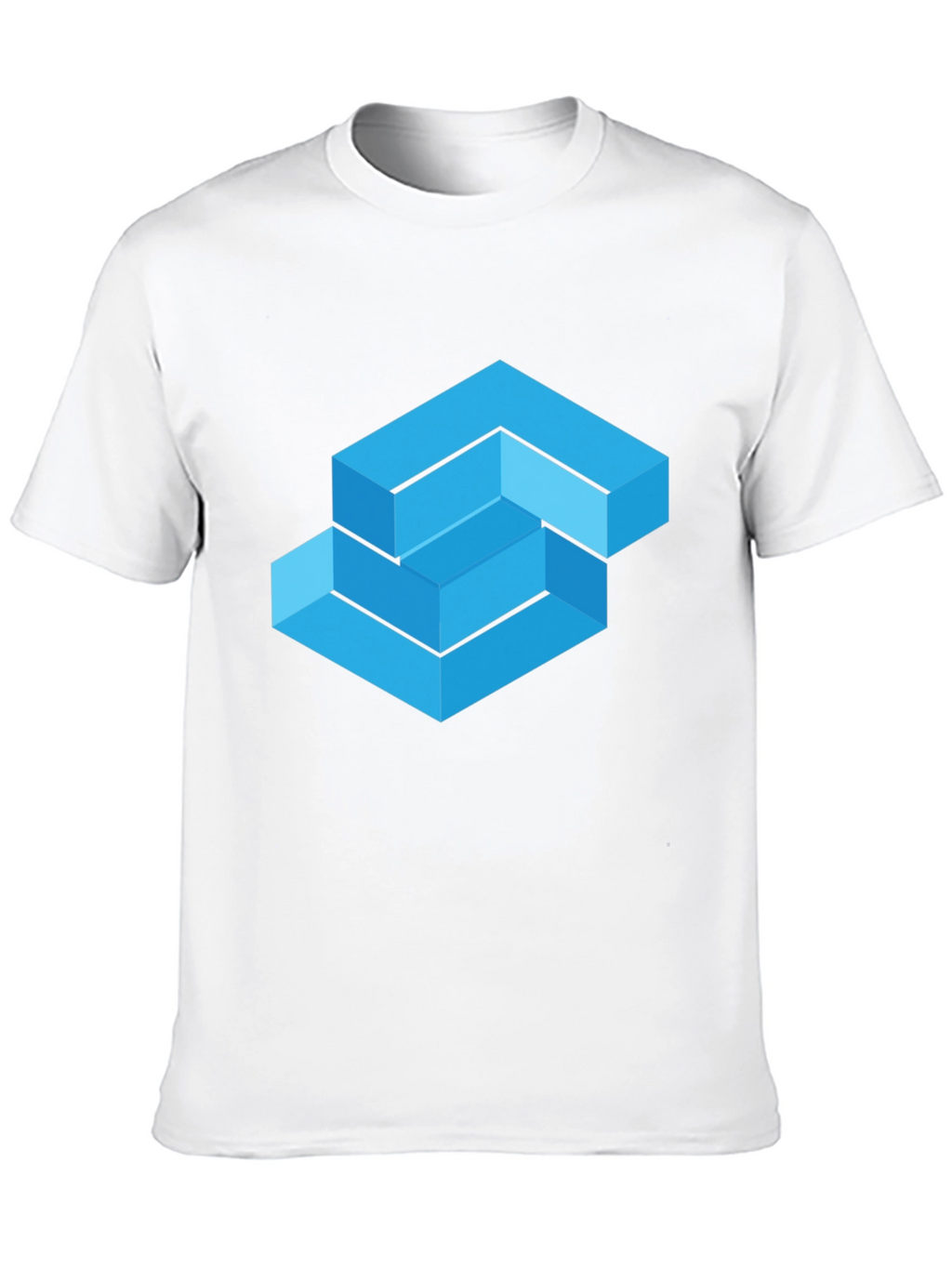 Geometric Illusion T-Shirt - Modern Art Tee