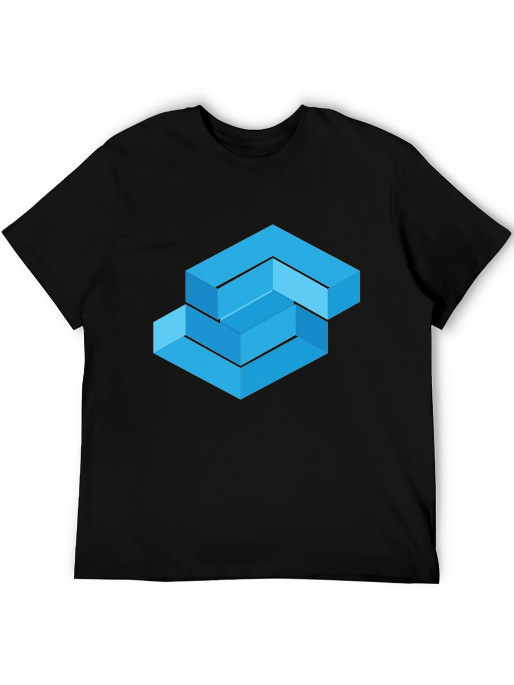 Geometric Illusion T-Shirt - Modern Art Tee