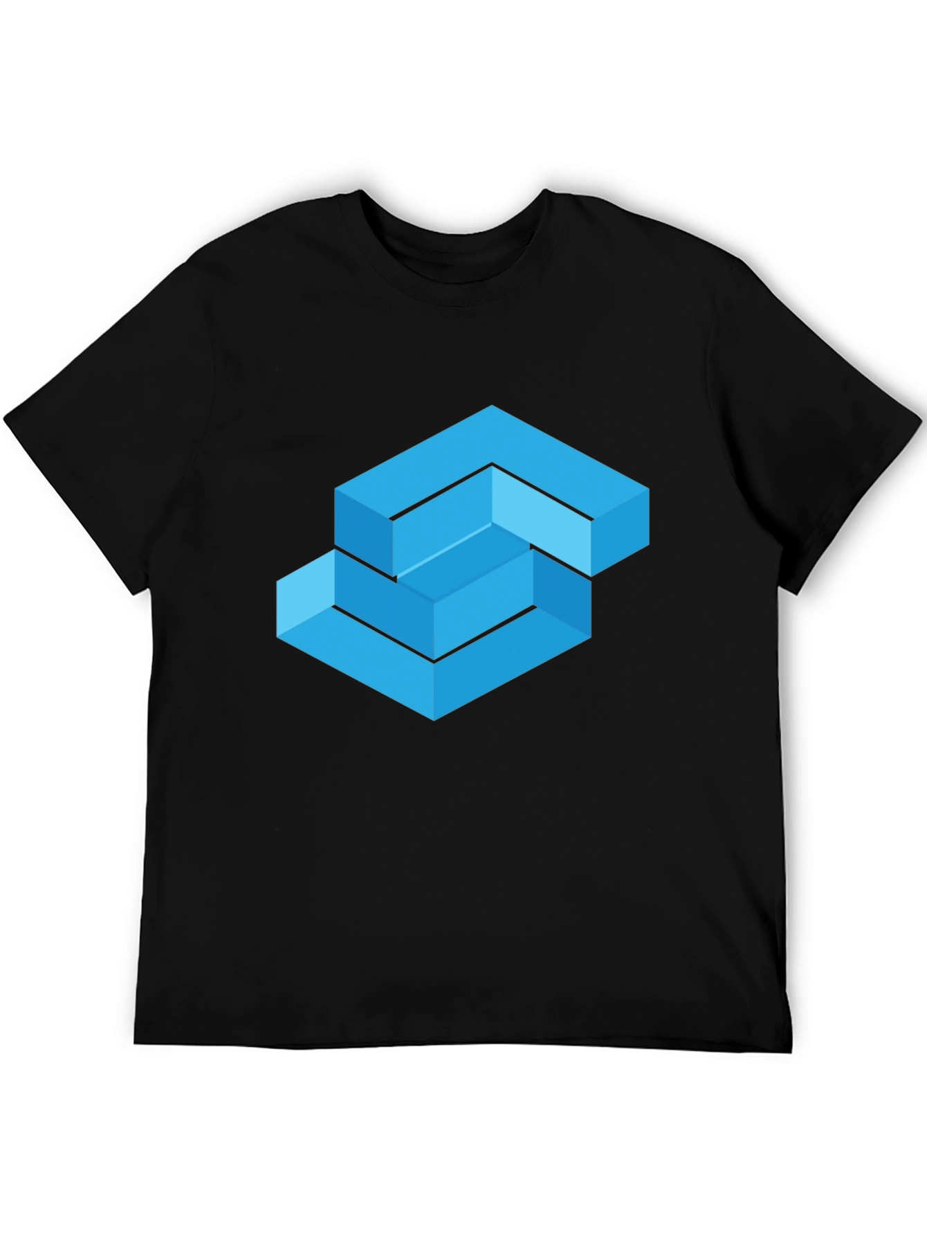 Geometric Illusion T-Shirt - Modern Art Tee