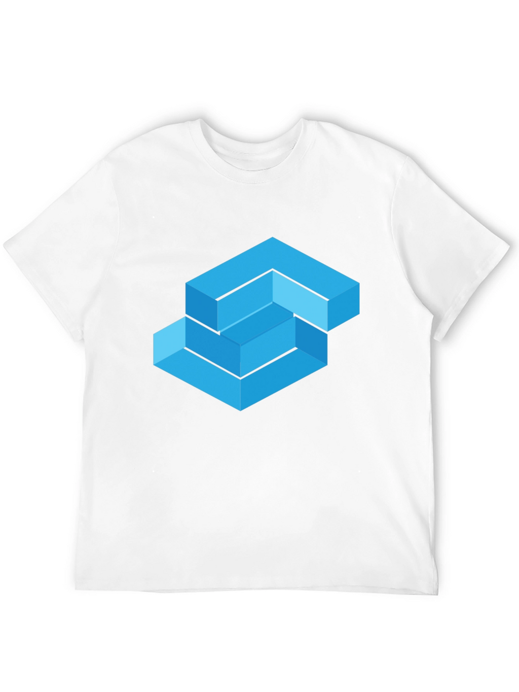 Geometric Illusion T-Shirt - Modern Art Tee