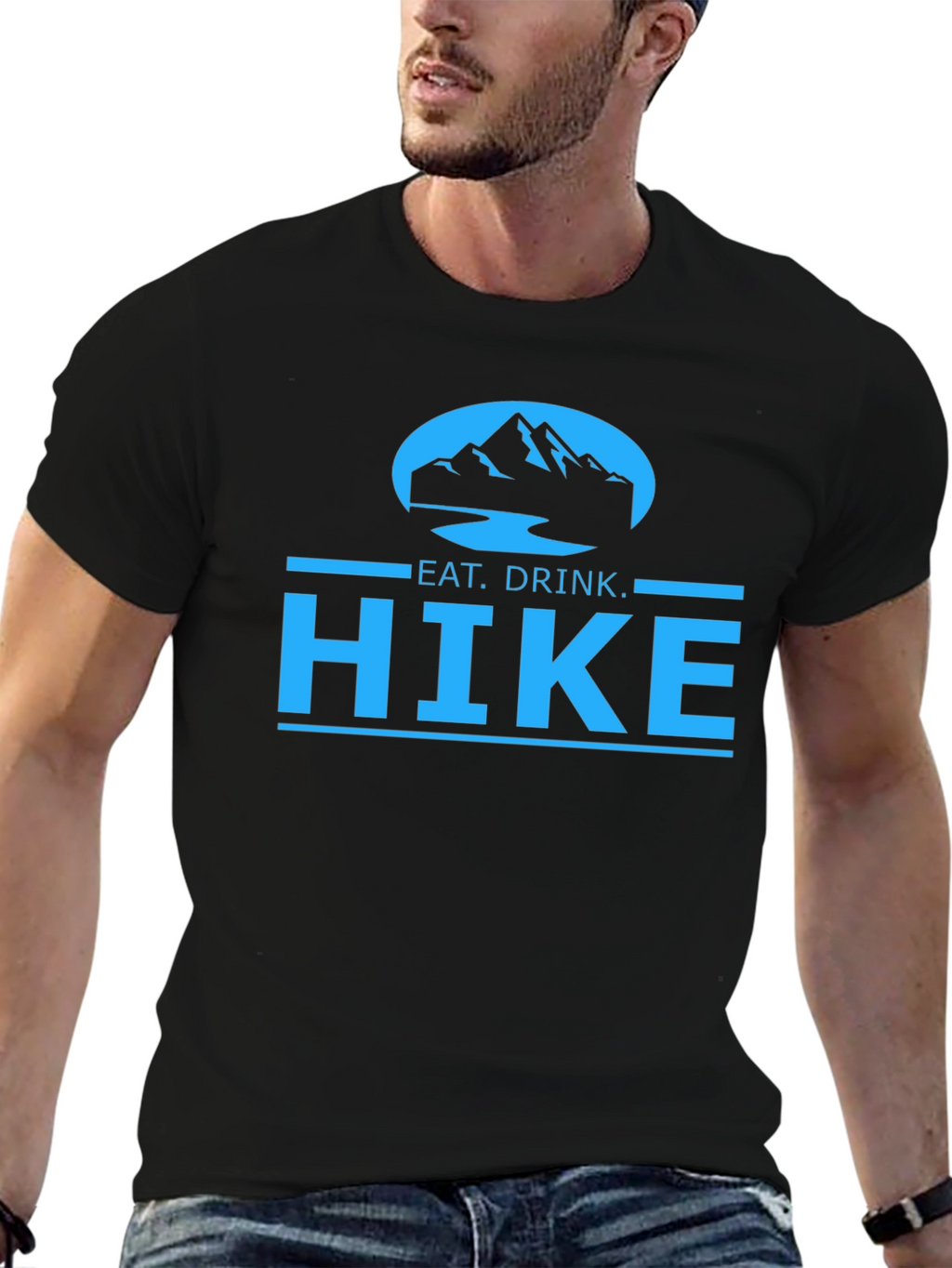 Eat Drink Hike T-Shirt - Outdoor Adventure Tee