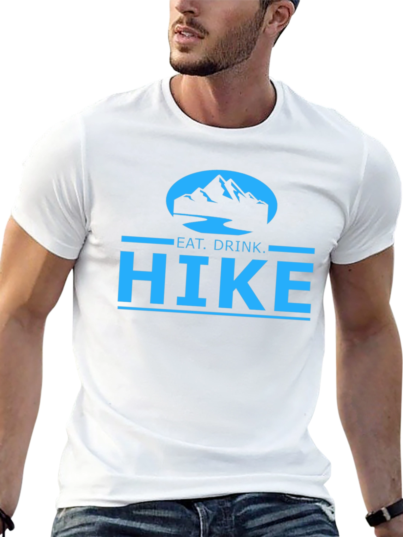 Eat Drink Hike T-Shirt - Outdoor Adventure Tee
