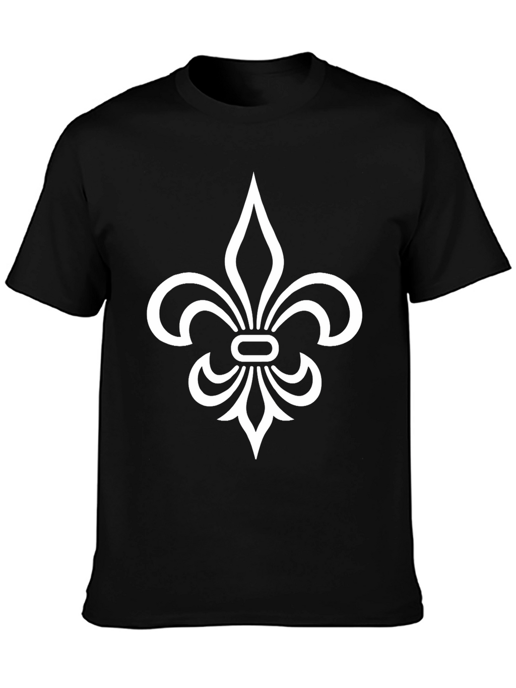 Fleur-de-Lis Graphic T-Shirt - Classic Design
