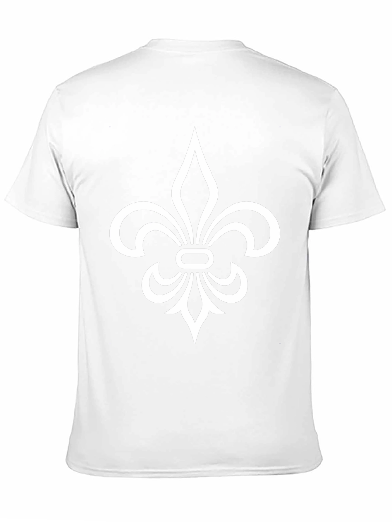 Fleur-de-Lis Graphic T-Shirt - Classic Design