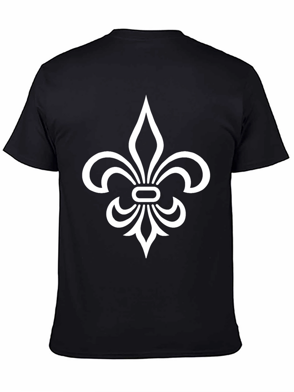 Fleur-de-Lis Graphic T-Shirt - Classic Design