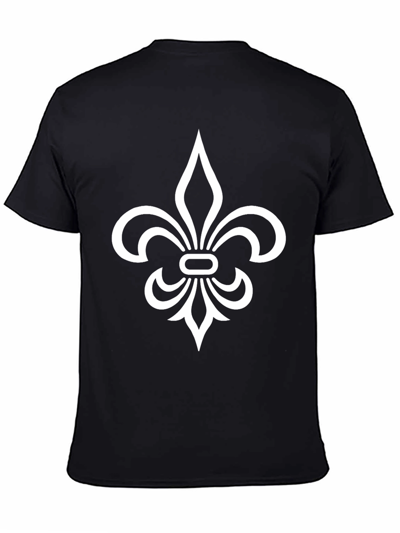 Fleur-de-Lis Graphic T-Shirt - Classic Design