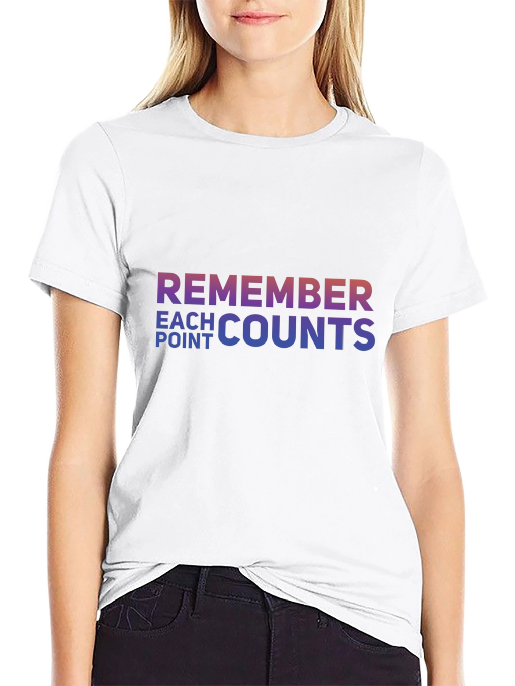 Remember Each Point Counts Graphic T-Shirt