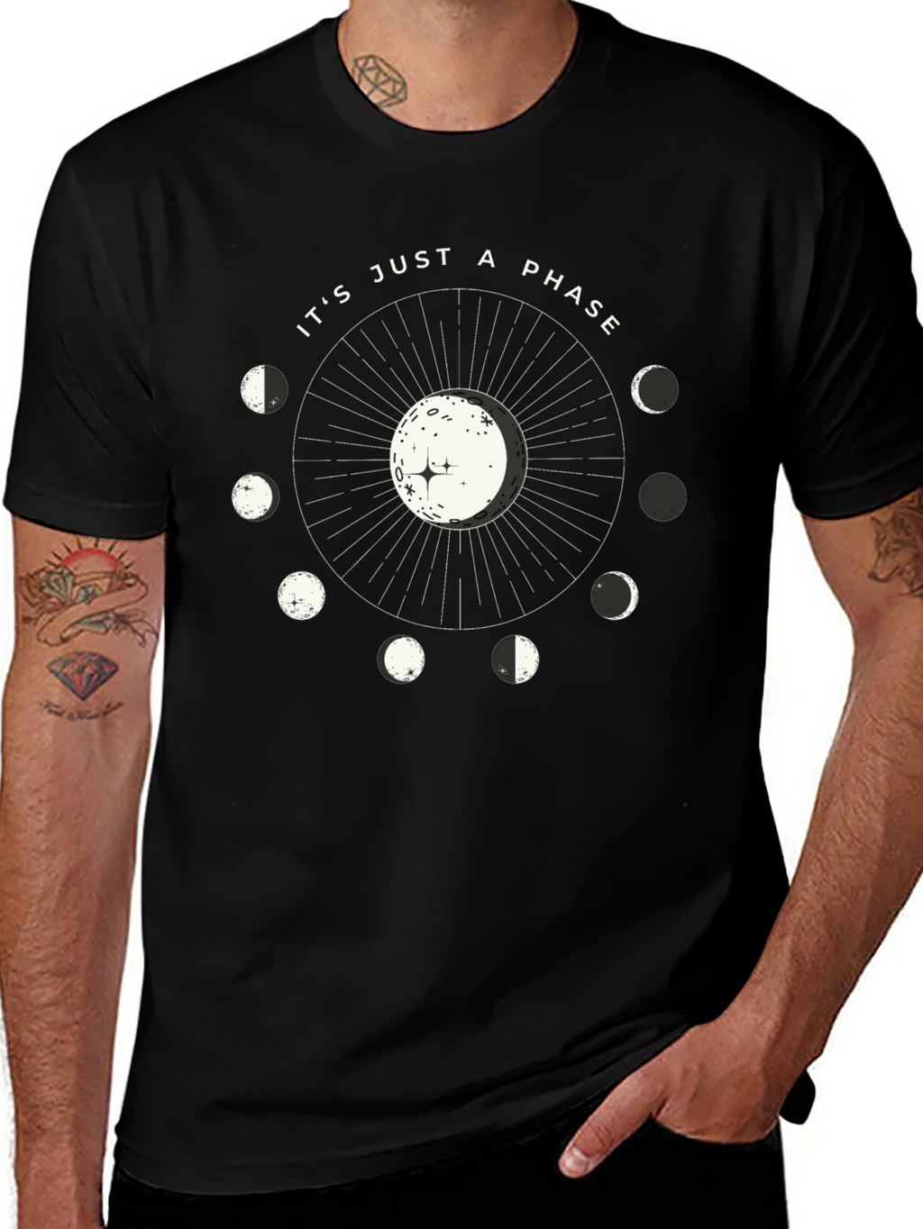 Its Just a Phase Moon T-Shirt