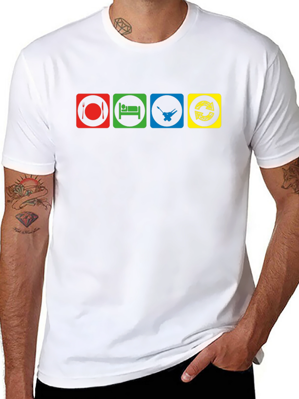 Eat Sleep Javelin Repeat T-Shirt