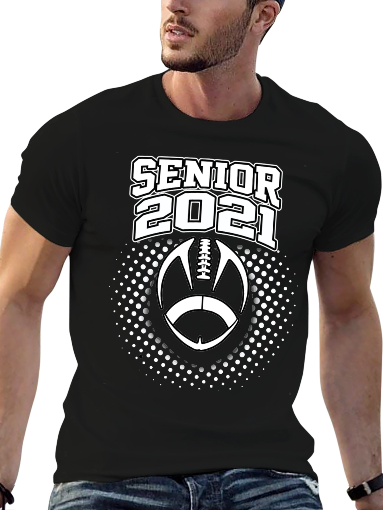 Senior 2021 Football T-Shirt