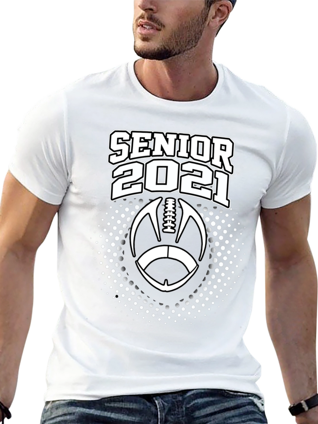Senior 2021 Football T-Shirt