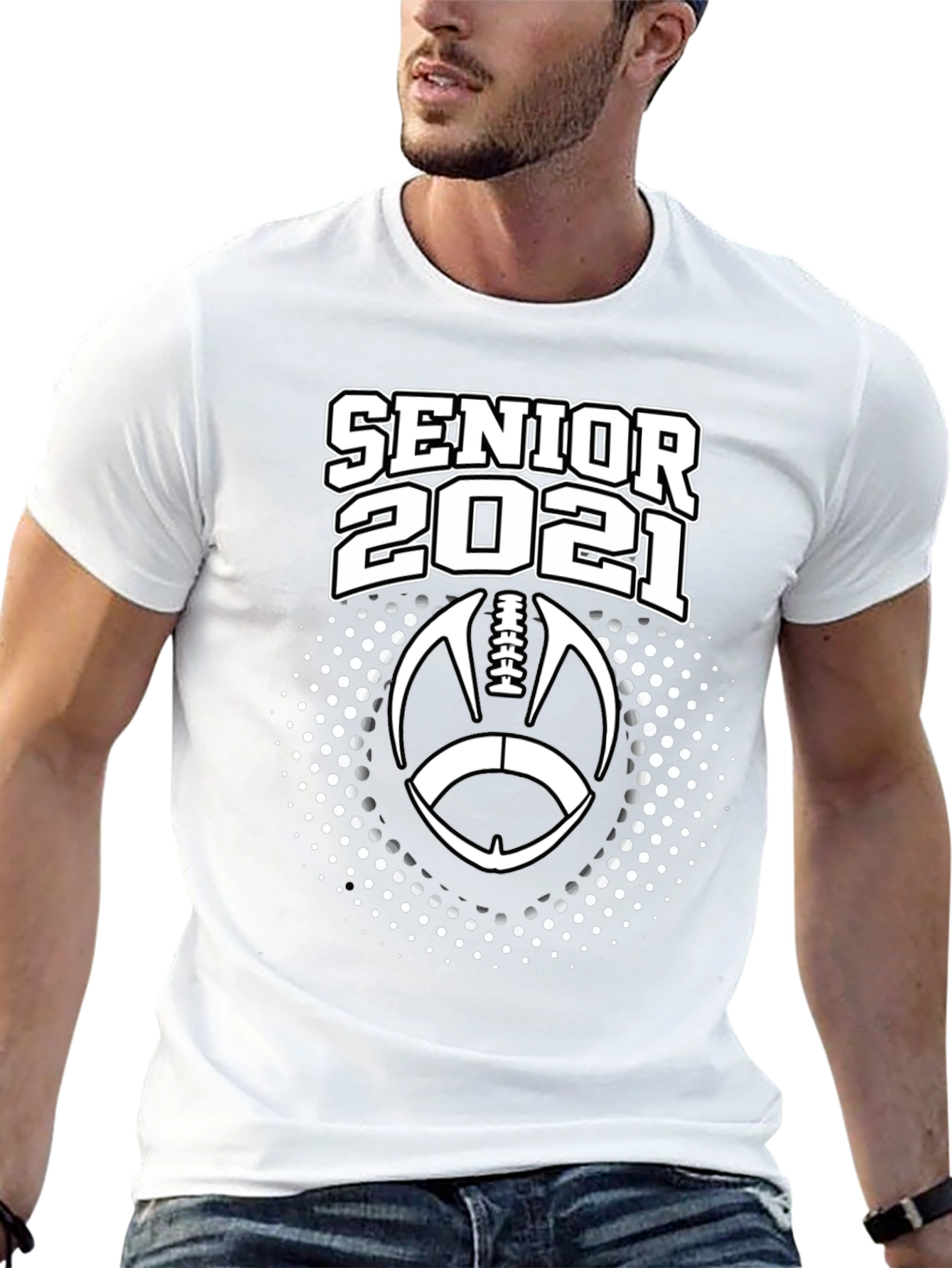 Senior 2021 Football T-Shirt