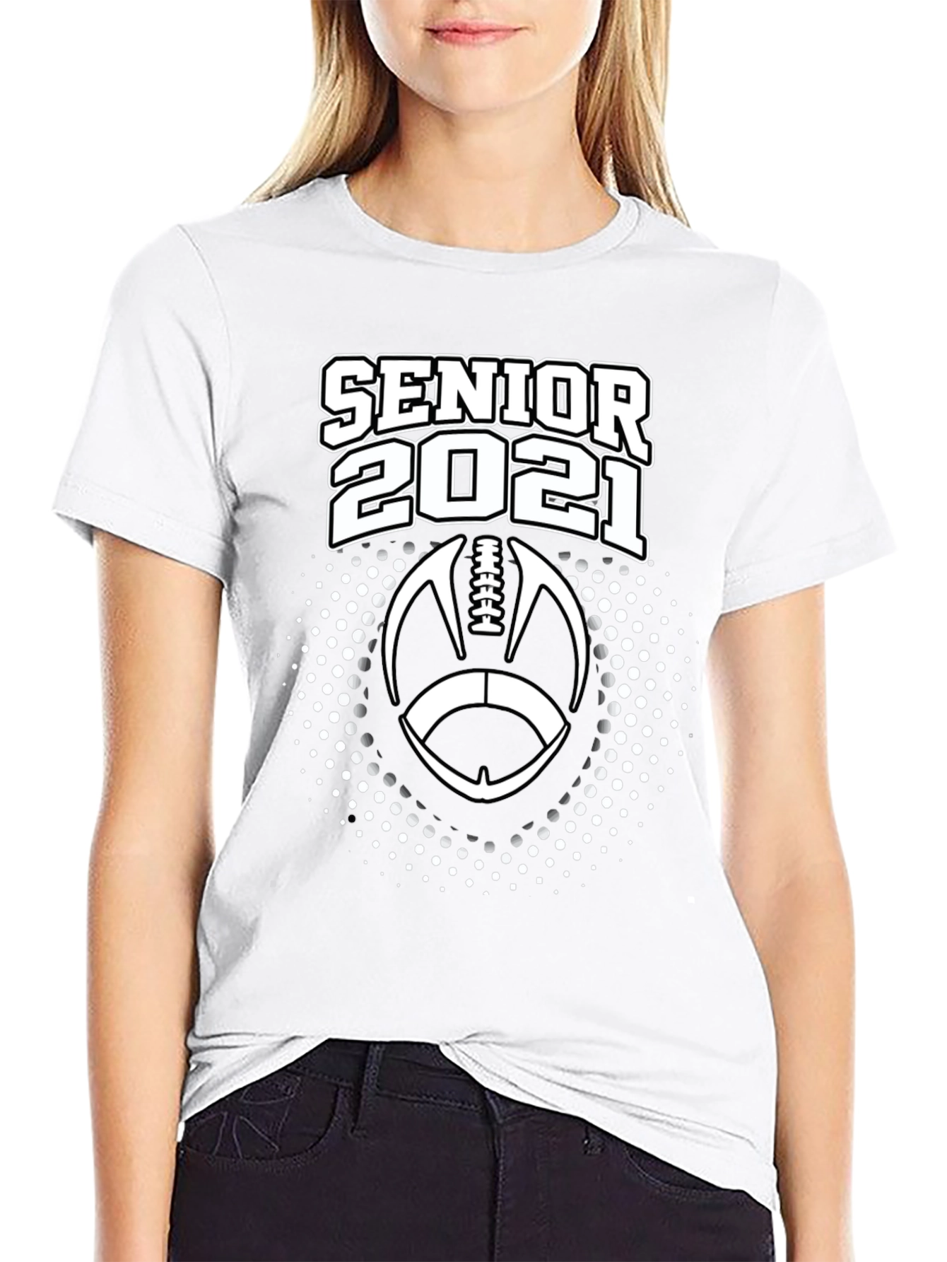Senior 2021 Football T-Shirt