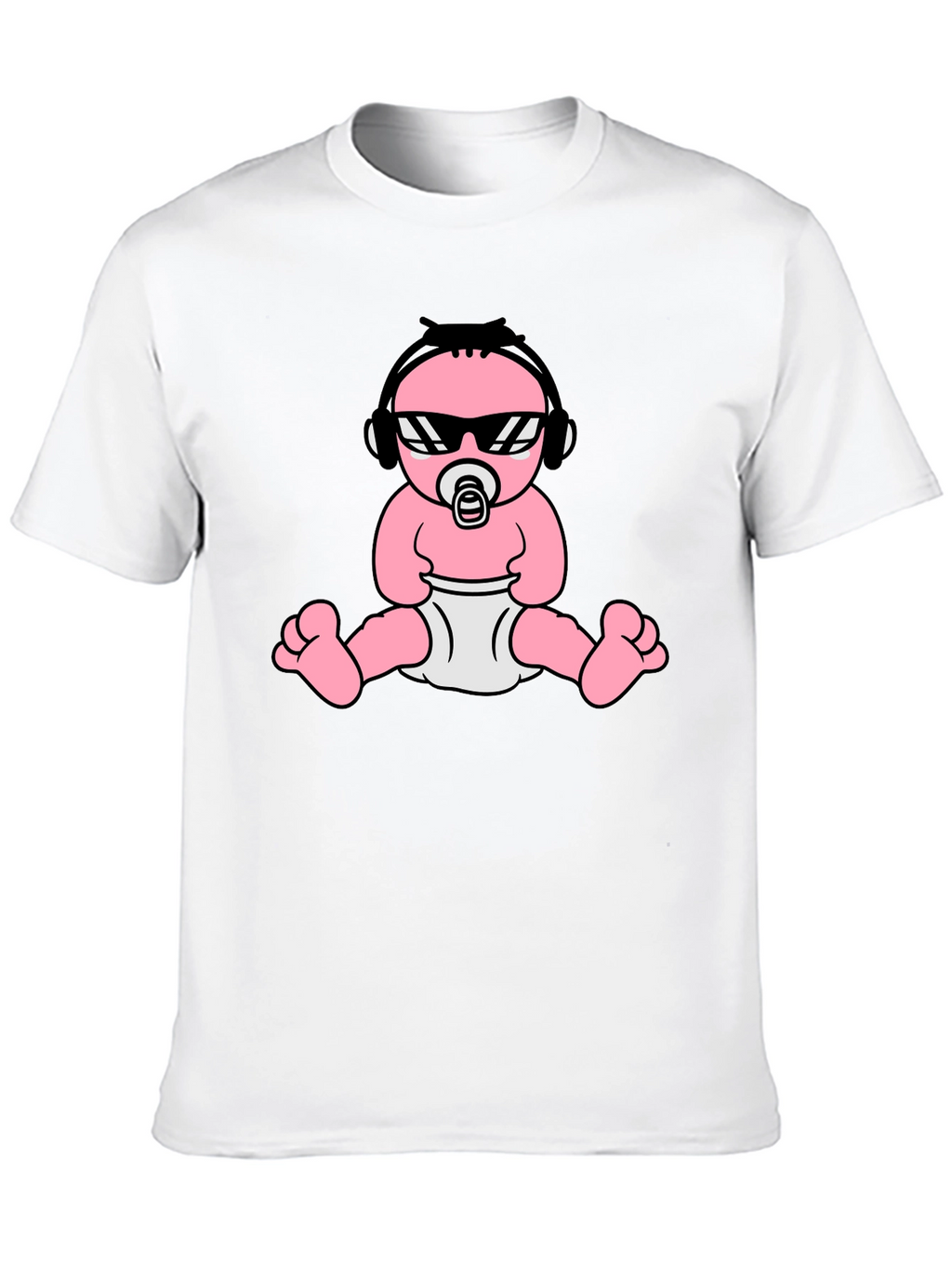 Cool Baby Graphic Tee - Black