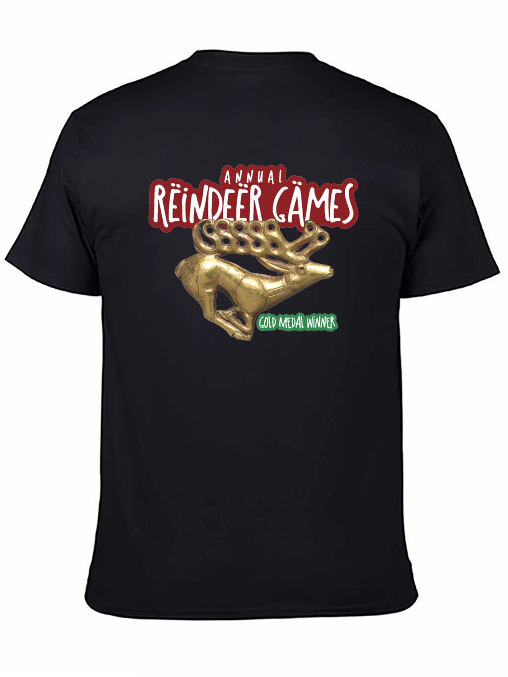 Annual Reindeer Games Gold Medal Winner T-Shirt