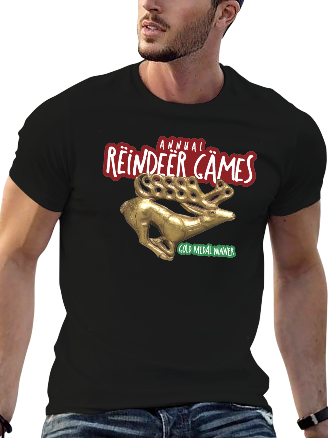 Annual Reindeer Games Gold Medal Winner T-Shirt