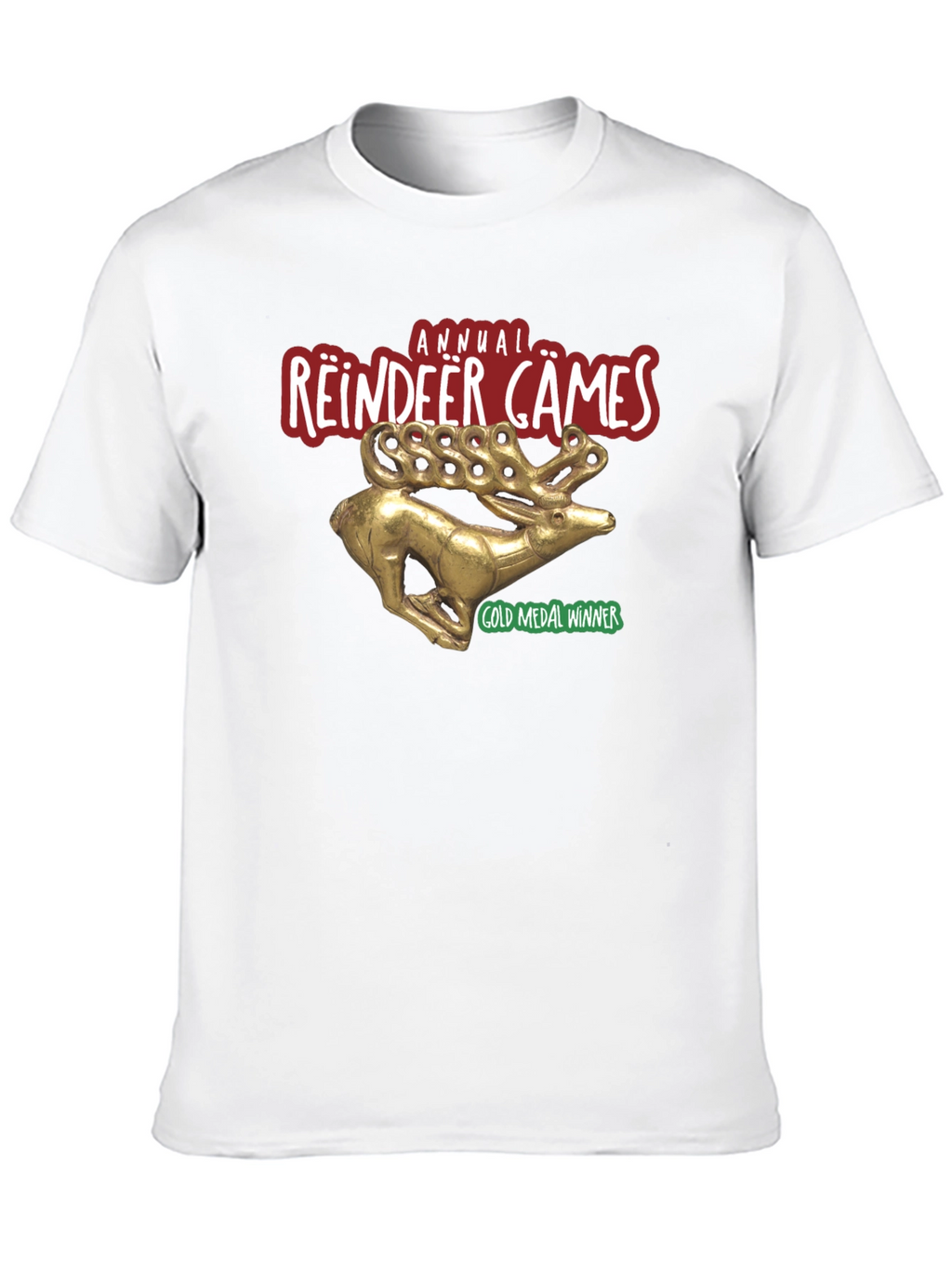 Annual Reindeer Games Gold Medal Winner T-Shirt