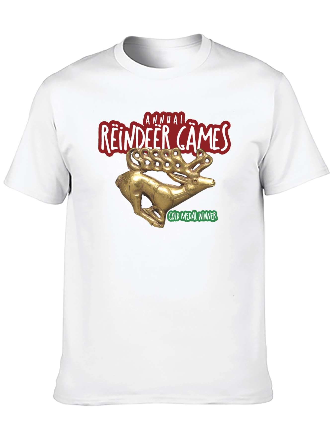 Annual Reindeer Games Gold Medal Winner T-Shirt