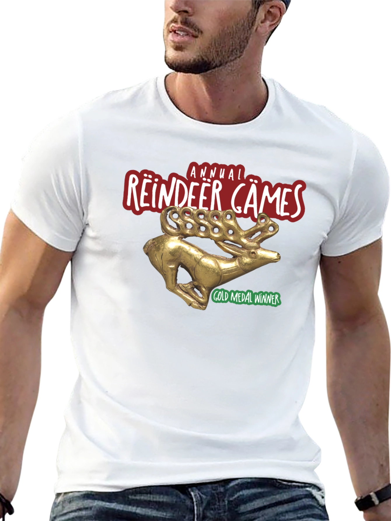 Annual Reindeer Games Gold Medal Winner T-Shirt