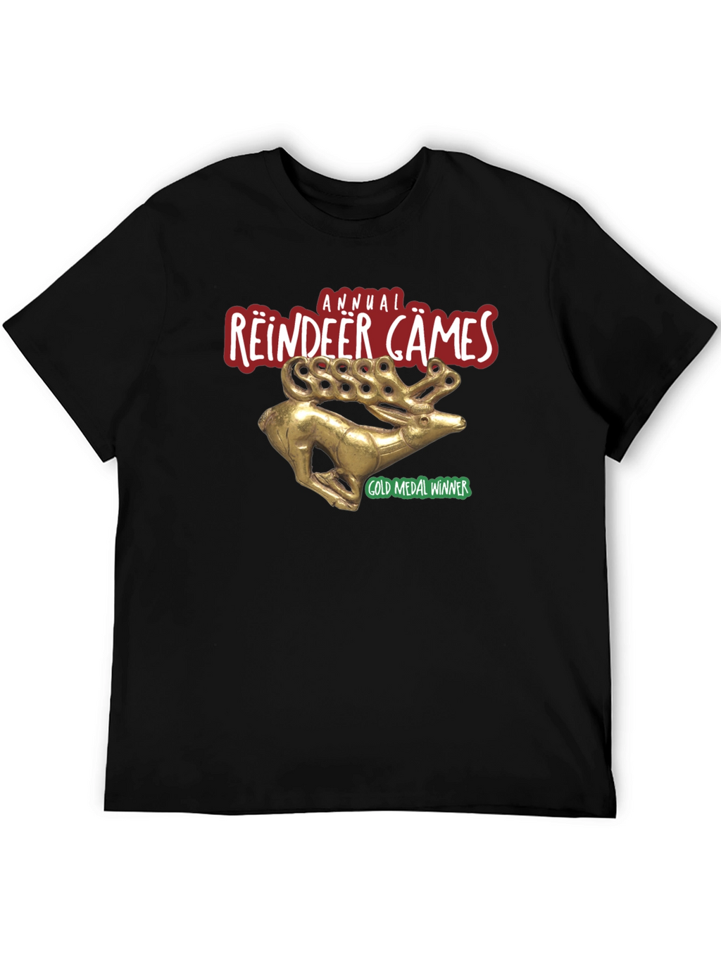 Annual Reindeer Games Gold Medal Winner T-Shirt