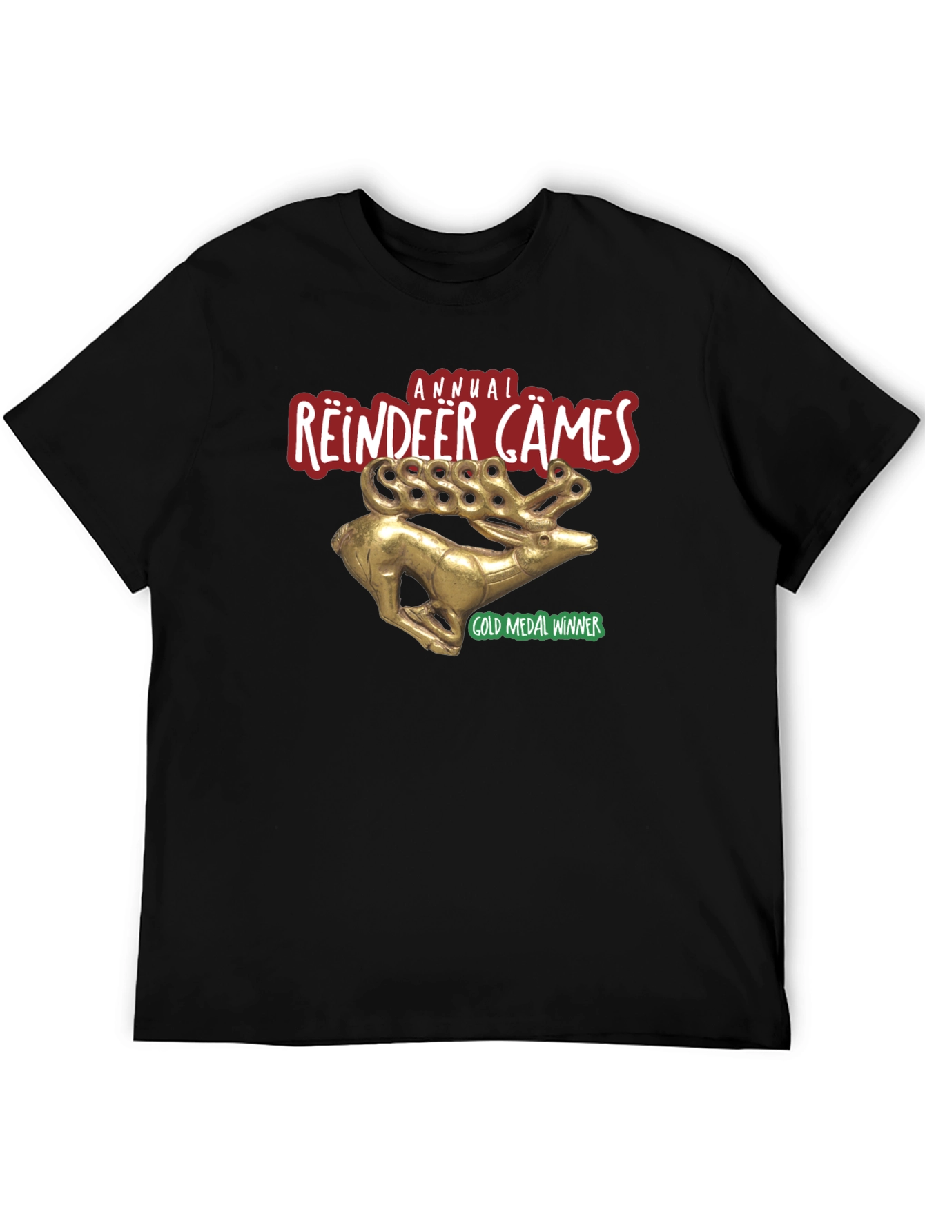 Annual Reindeer Games Gold Medal Winner T-Shirt