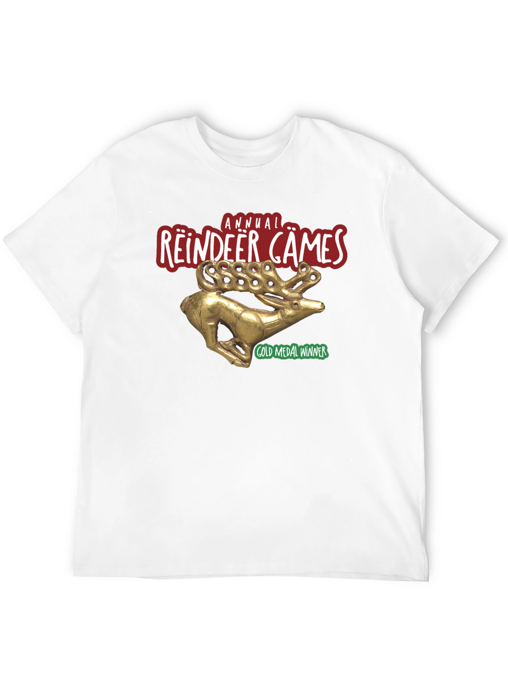 Annual Reindeer Games Gold Medal Winner T-Shirt