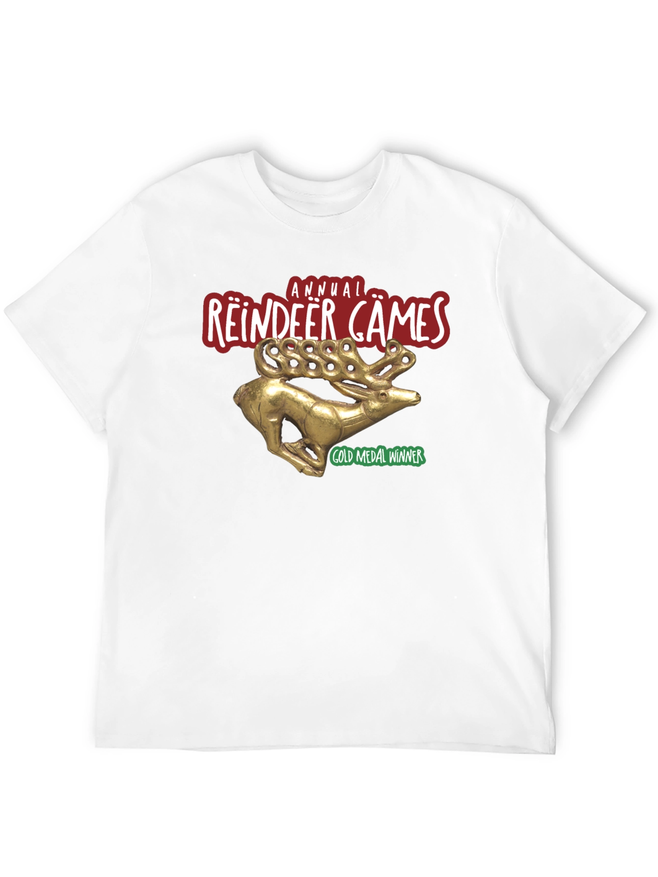 Annual Reindeer Games Gold Medal Winner T-Shirt