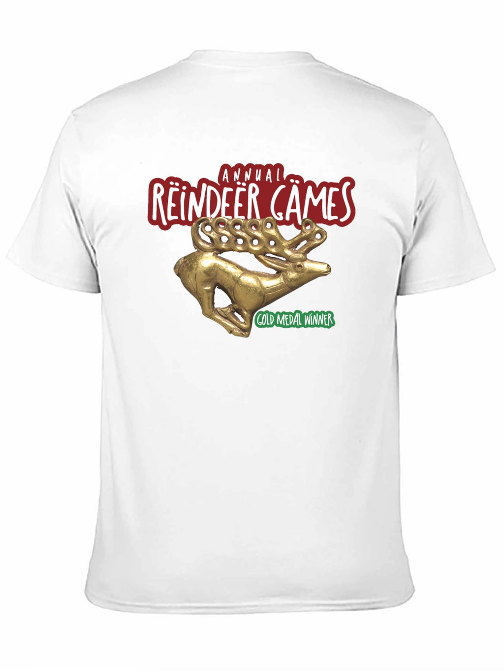 Annual Reindeer Games Gold Medal Winner T-Shirt