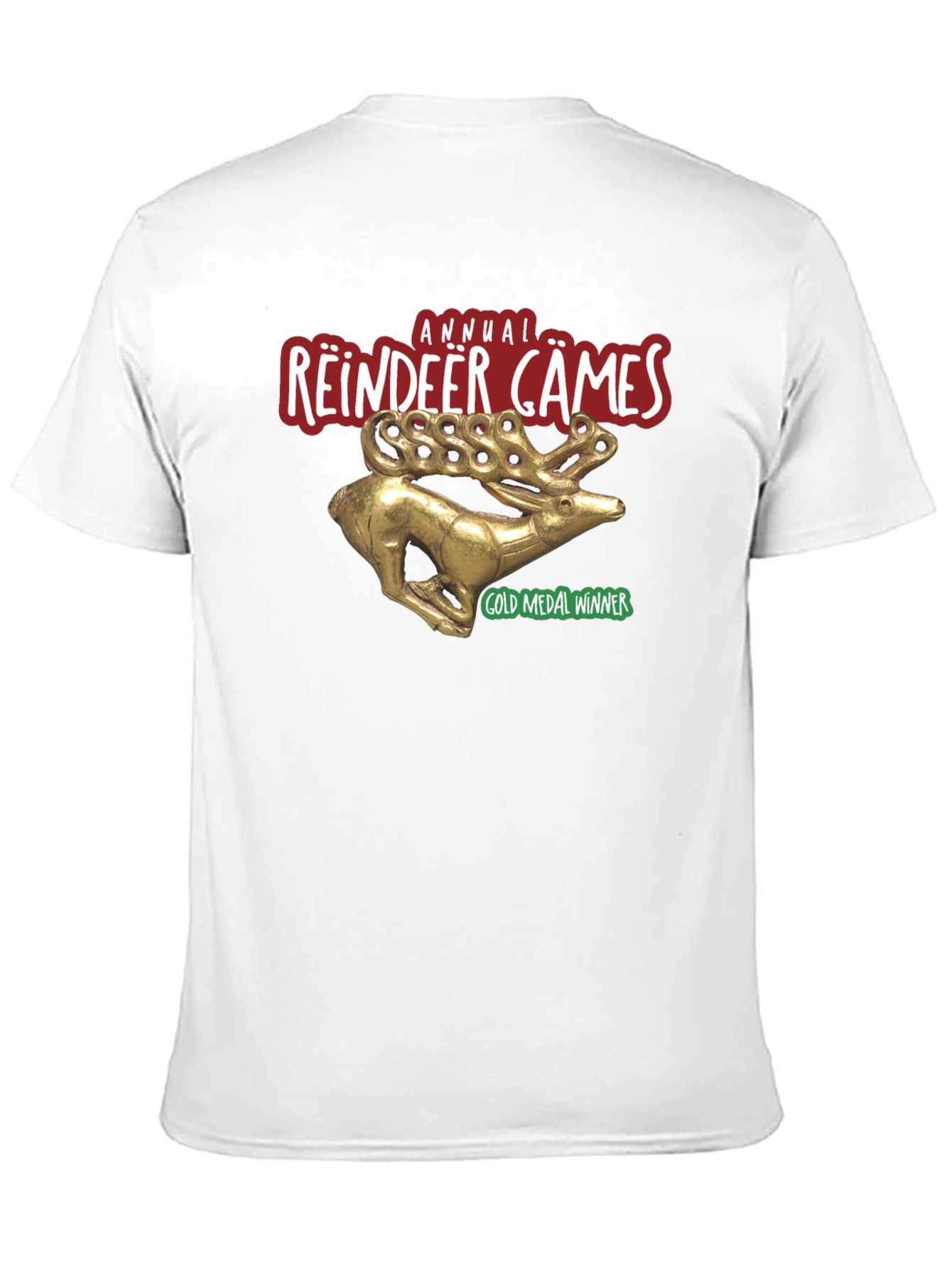 Annual Reindeer Games Gold Medal Winner T-Shirt