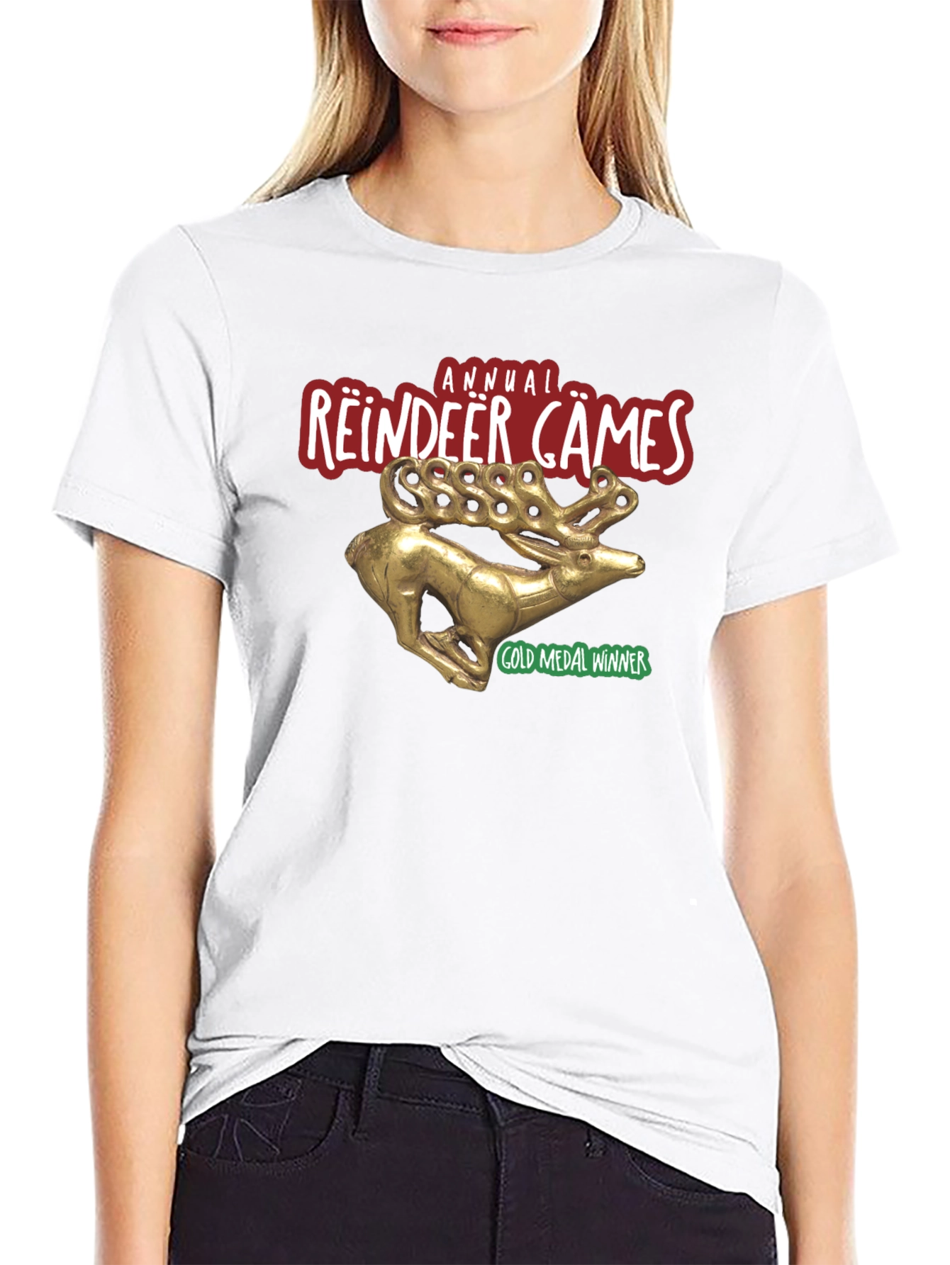 Annual Reindeer Games Gold Medal Winner T-Shirt