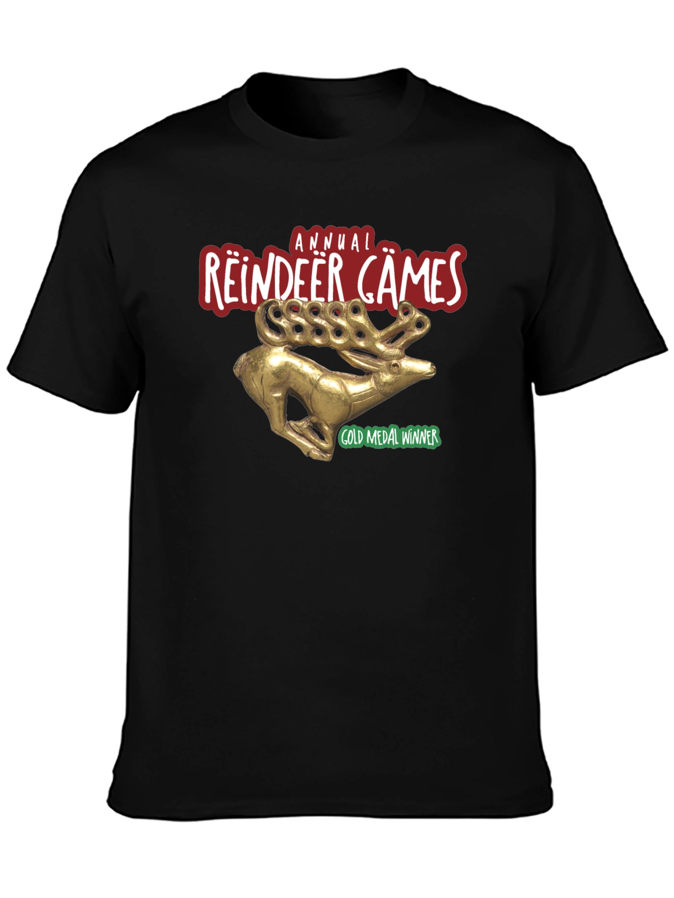 Annual Reindeer Games Gold Medal Winner T-Shirt