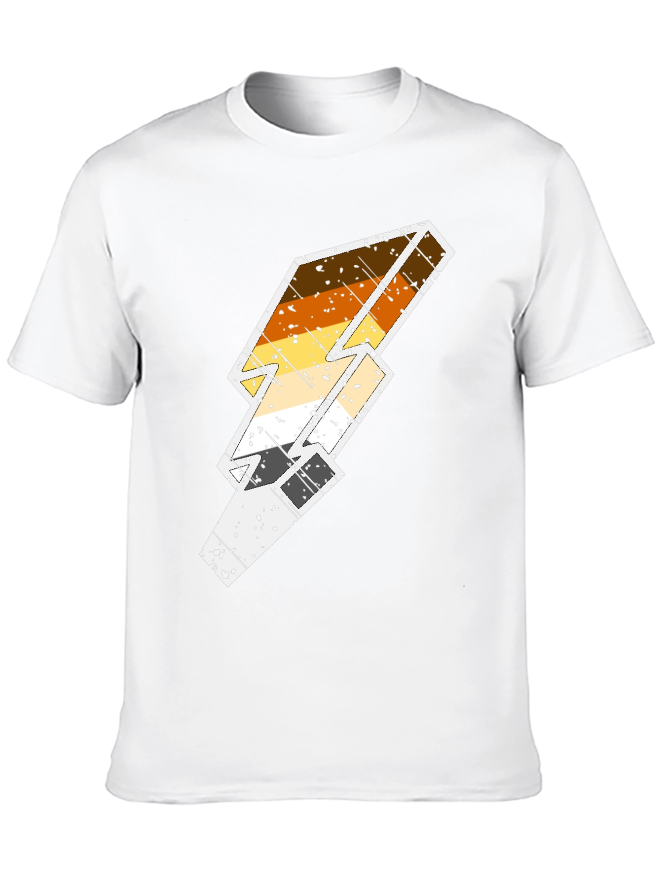 Bear Pride Lightning Bolt T-Shirt - Black
