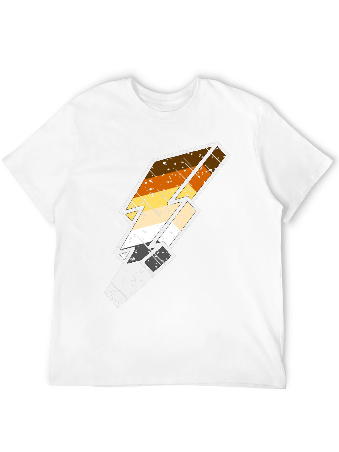 Bear Pride Lightning Bolt T-Shirt - Black