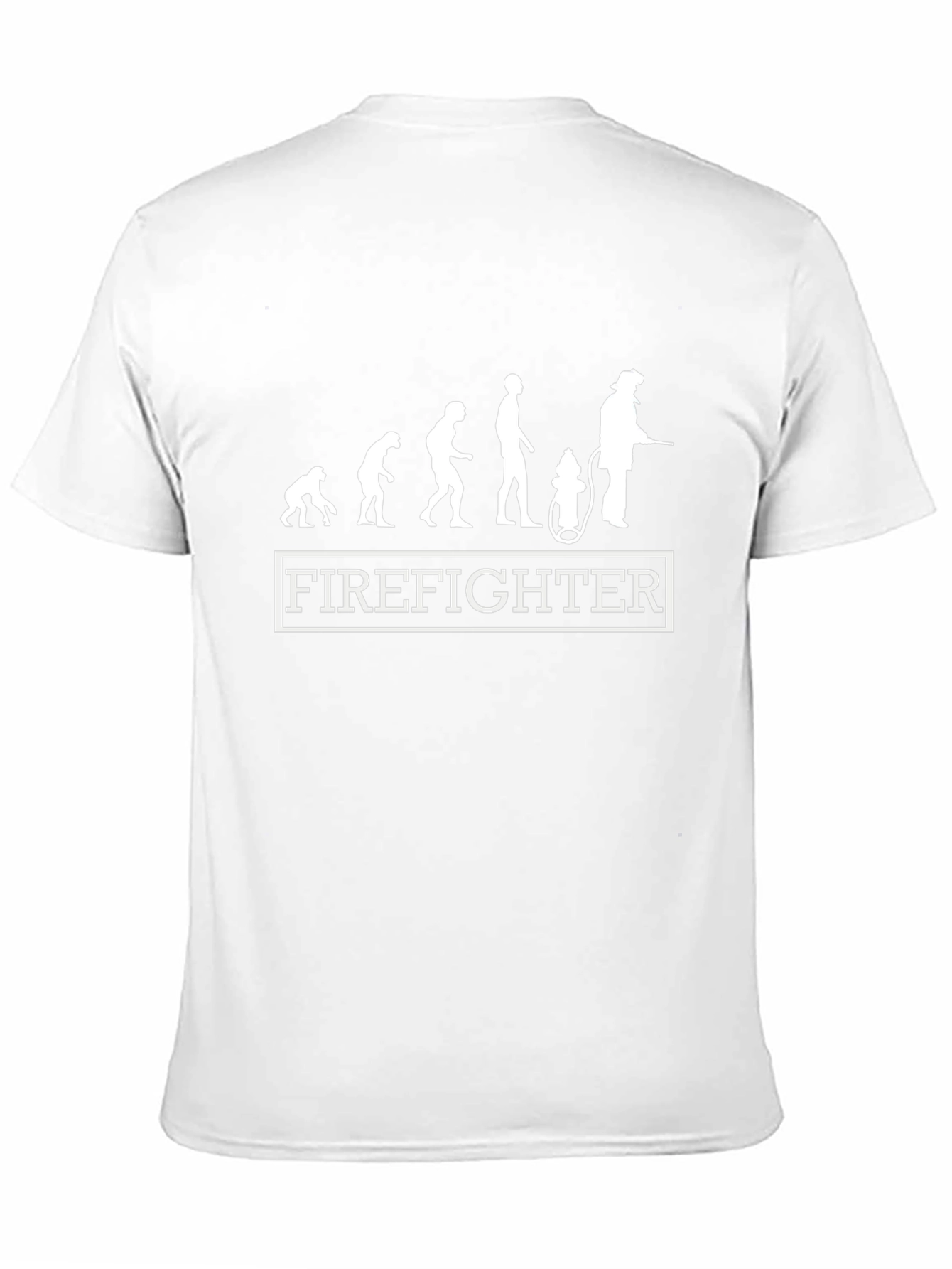 Firefighter Evolution Black T-Shirt